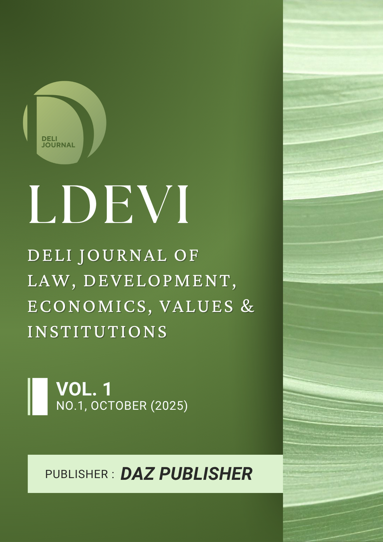 					View Vol. 1 No. 1 (2025): DJLDEVI
				